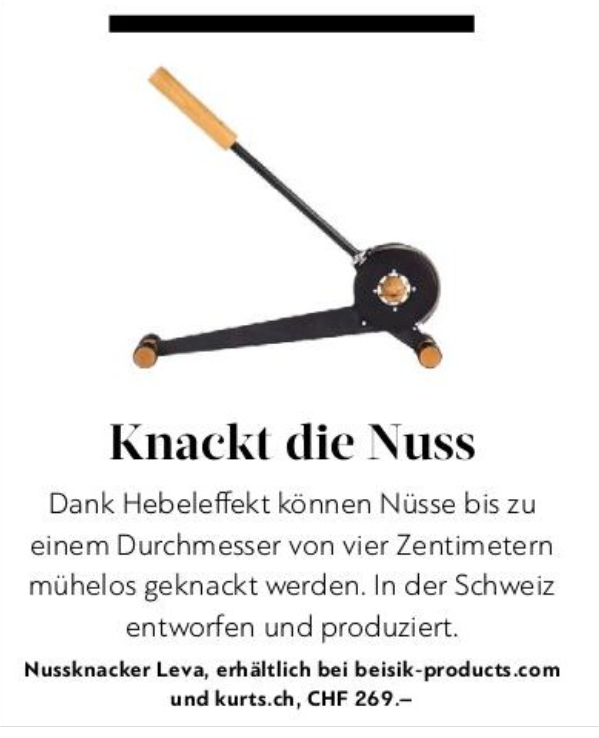 «al dente» weiss, wie man heute Nüsse knackt