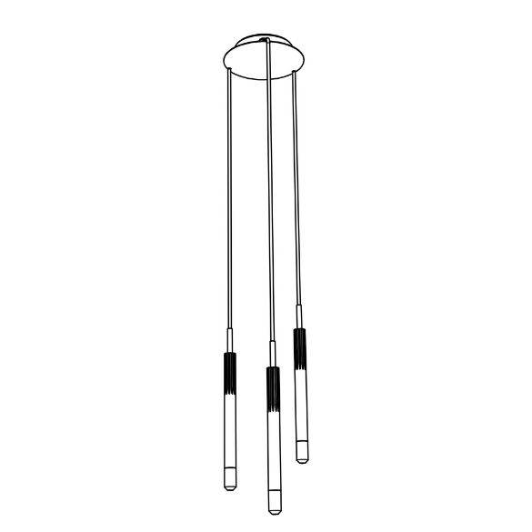 LED-Pendelleuchte Candle LH3R