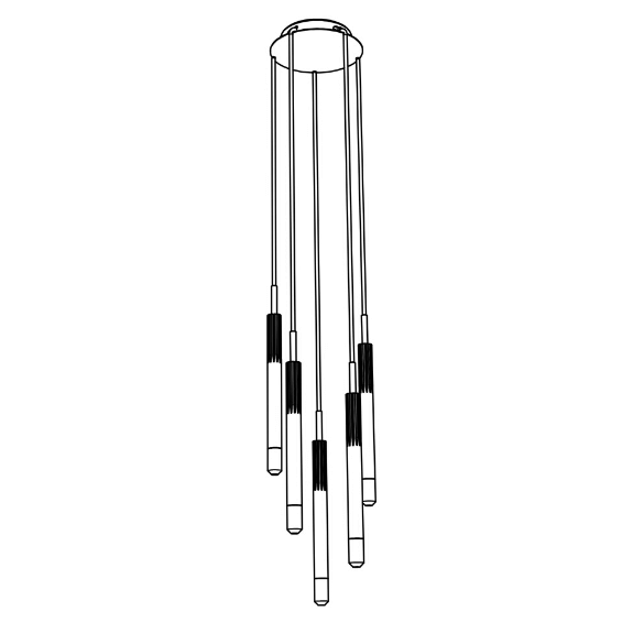 LED-Pendelleuchte Candle LH5R